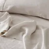 Antwerp Linen Fitted Sheet - Natural