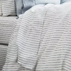 Antwerp Linen Quilt Cover - Charcoal & White 6 Antwerp Linen Quilt Cover - Charcoal & White -Interior Sales Store 1117256304 c 1