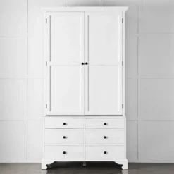 Roma Wardrobe - White -Interior Sales Store 1117257422 o