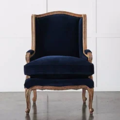Khadi Indigo Armchair -Interior Sales Store 1117259740 E