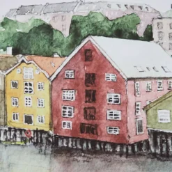 Trondheim Canvas 130x75 -Interior Sales Store 1117261025 C