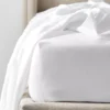 Alma Fitted Sheet - White