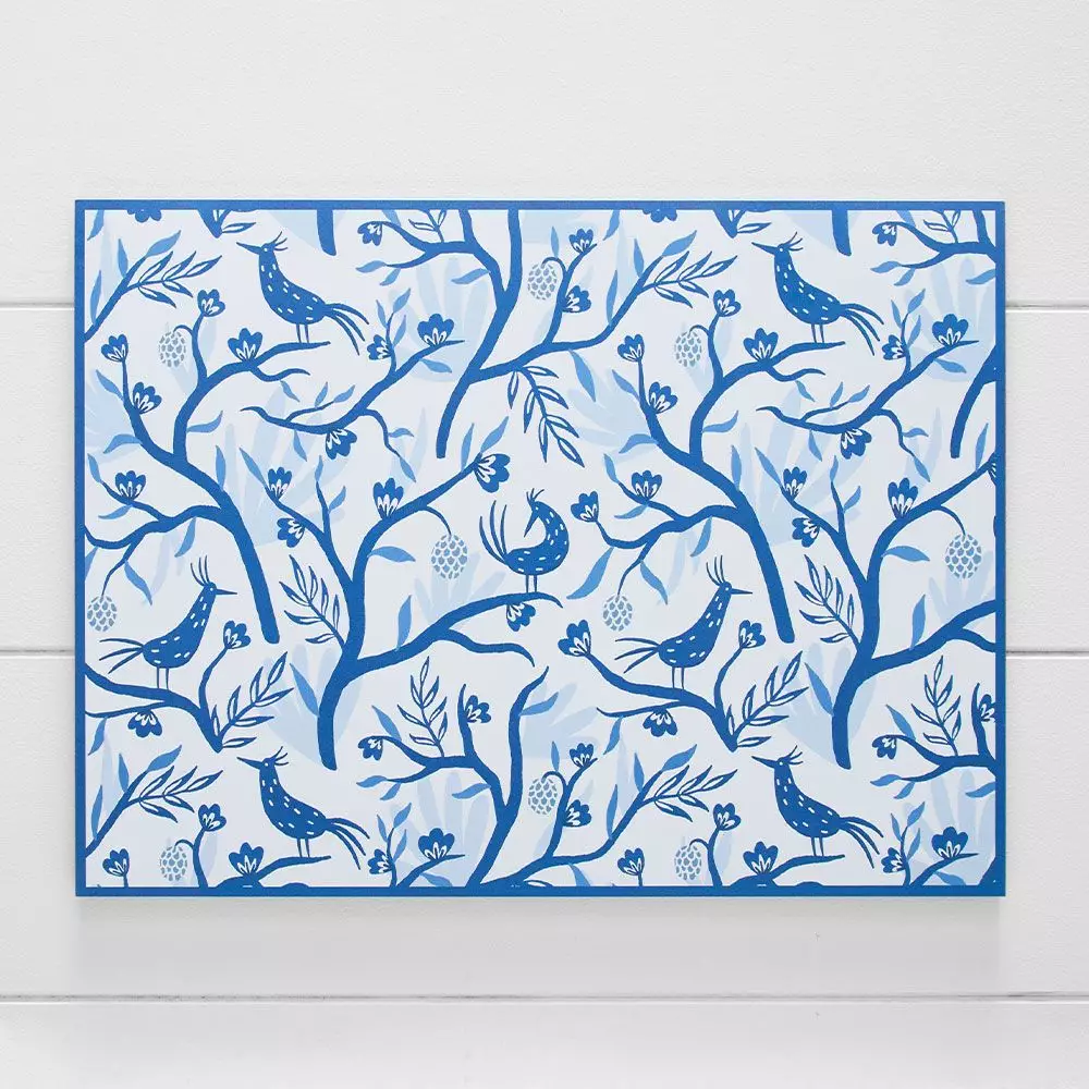 Harper Chinoiserie Bird Placemat 50 Pk 1 Harper Chinoiserie Bird Placemat 50 Pk