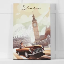 London Canvas 60x90