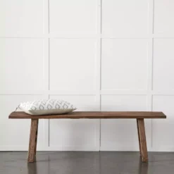 Rustic Elm Bench -Interior Sales Store 361 D