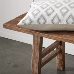 Rustic Elm Bench -Interior Sales Store 361 E
